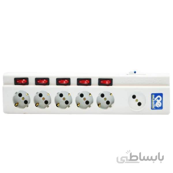 چند راهی برق فیوز دار پارت الکتریک مدل 2095/2062