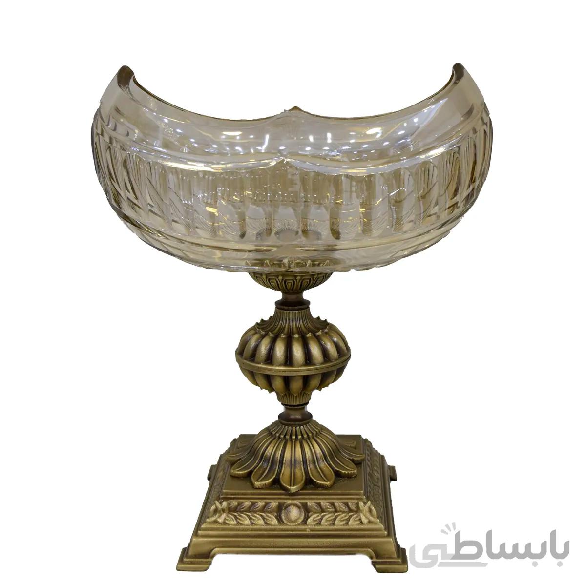 کشکول الیزه 30 شامپاینی پایه برنز