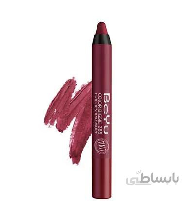 رژ لب مدادی بیو ۲۸۵ / Beyu Long Lasting Lip Stick Color Biggie