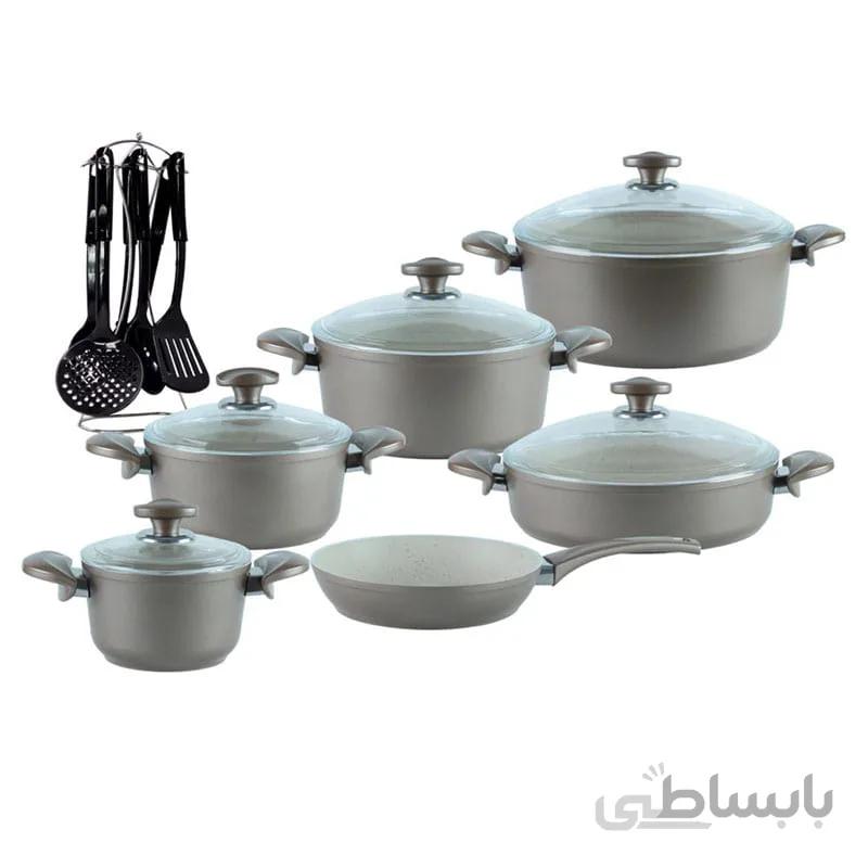سرویس قابلمه ۱۸ پارچه پرفکت هوم مدل PLUS