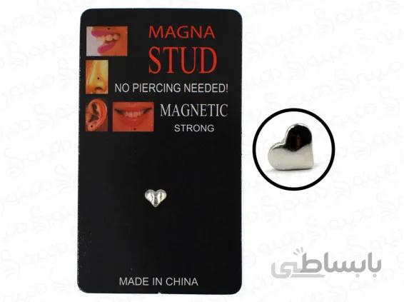 پیرسینگ مگنتی طرح قلب 12238