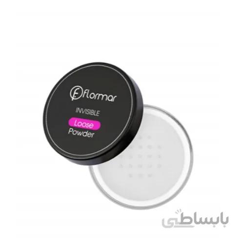 پودر فیکس بیک فلورمار ۱۸ گرم ا Flormar Invisible Loose Powder 18 gr