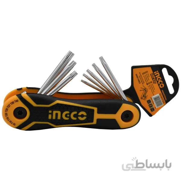 مجموعه 8 عددی آچار ستاره ای اینکو مدل HHK14083