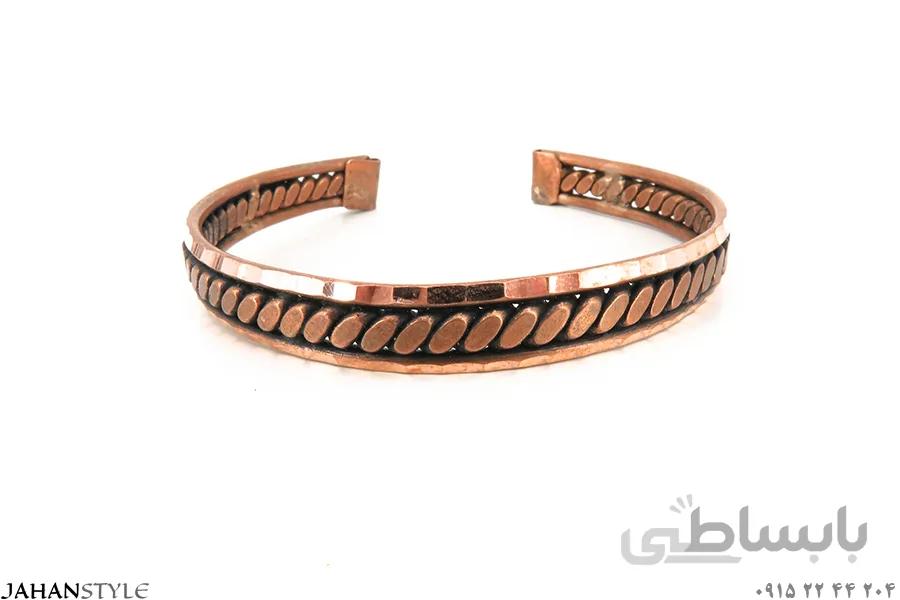 دستبند مسی اسپرت