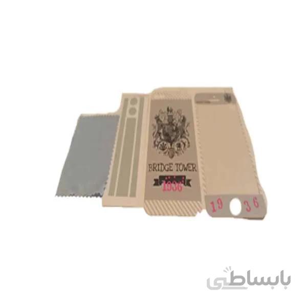 محافظ پشت و رو ضد خش تاور بریج مناسب برای گوشی موبایل اپل ایفون 5 / 5s / se