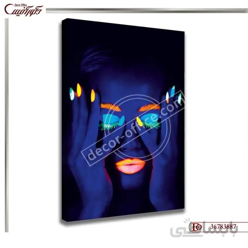 تابلو عکس صورت 3887 ا Face painting board 3887