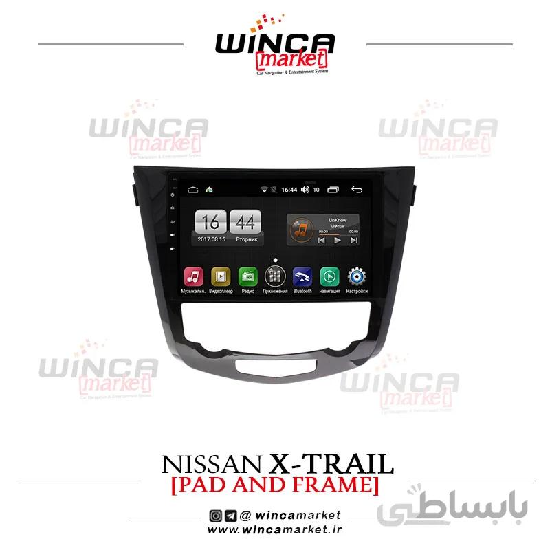 مانیتور اندروید فابریک نیسان ایکس تریل X-trail وینکا سری اس 170 پلاس تی ال TL855
