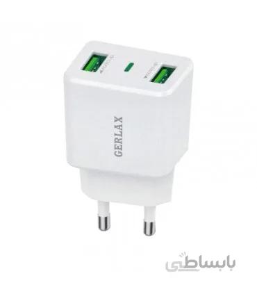 شارژر دیواری تایپ سی Gerlax مدل GA-17