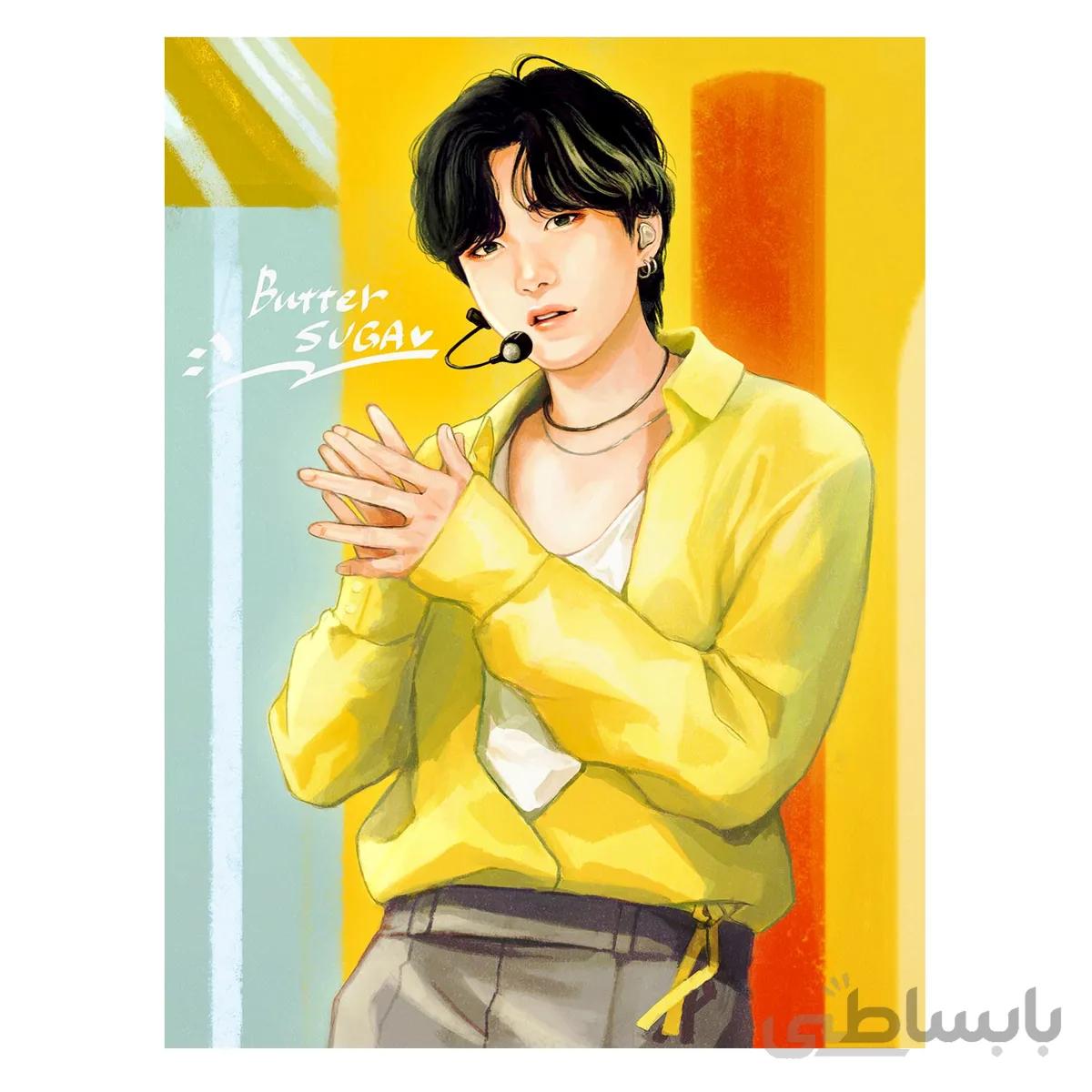 استیکر bts butter کد 11282