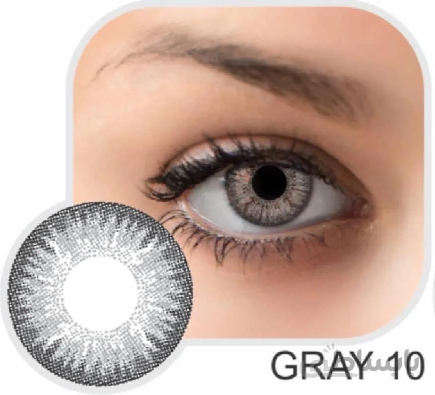 لنز رنگی گلامور سری خاکستری GRAY 10