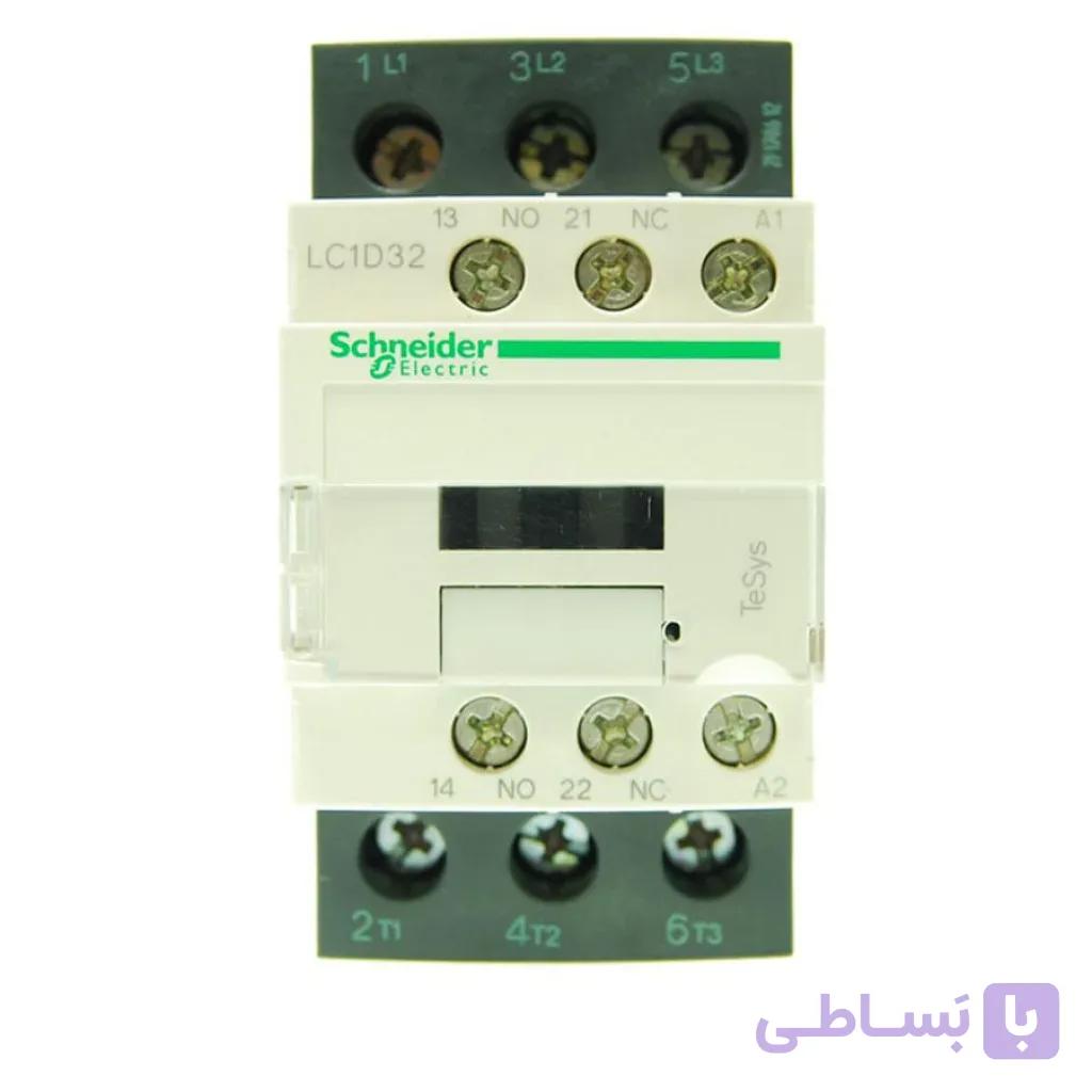 کنتاکتور اشنایدر الکتریک 32 آمپر 220 ولت AC