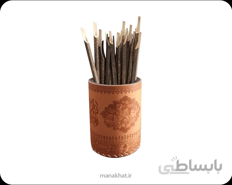 قلم خیزران ویژه طرح خالدار