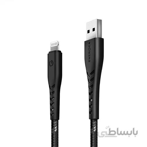 کابل USB-A به لایتنینگ انرژیا سری NYLOFLEX با استاندارد C89 طول 30cm