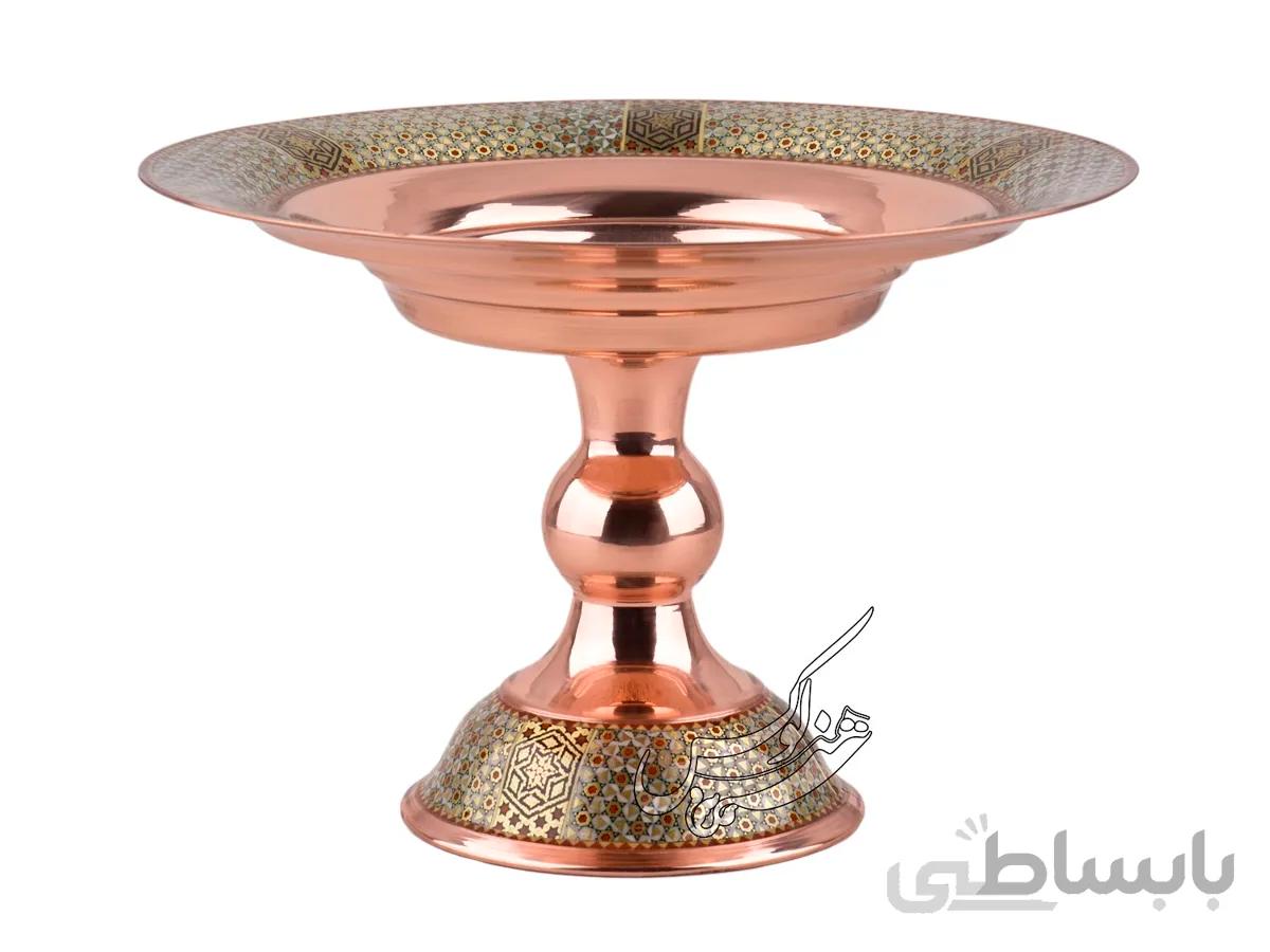 شیرینی خوری مس و خاتم کاری