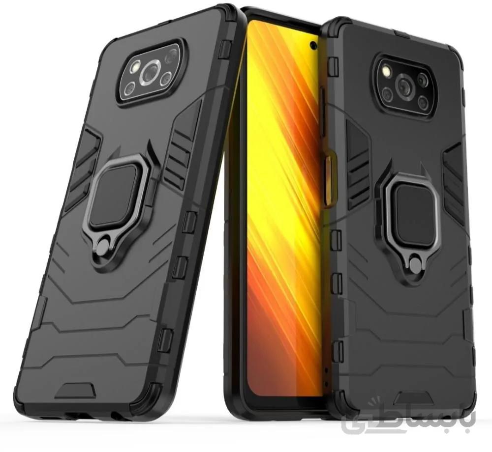قاب ضد ضربه گوشی شیائومی Xiaomi Poco X3 طرح بتمن ا Batman Defender Cover Case for Xiaomi Poco X3