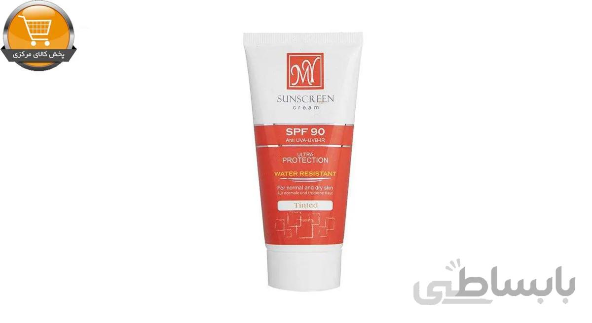کرم ضد آفتاب رنگی SPF90 مای MY ا برند :