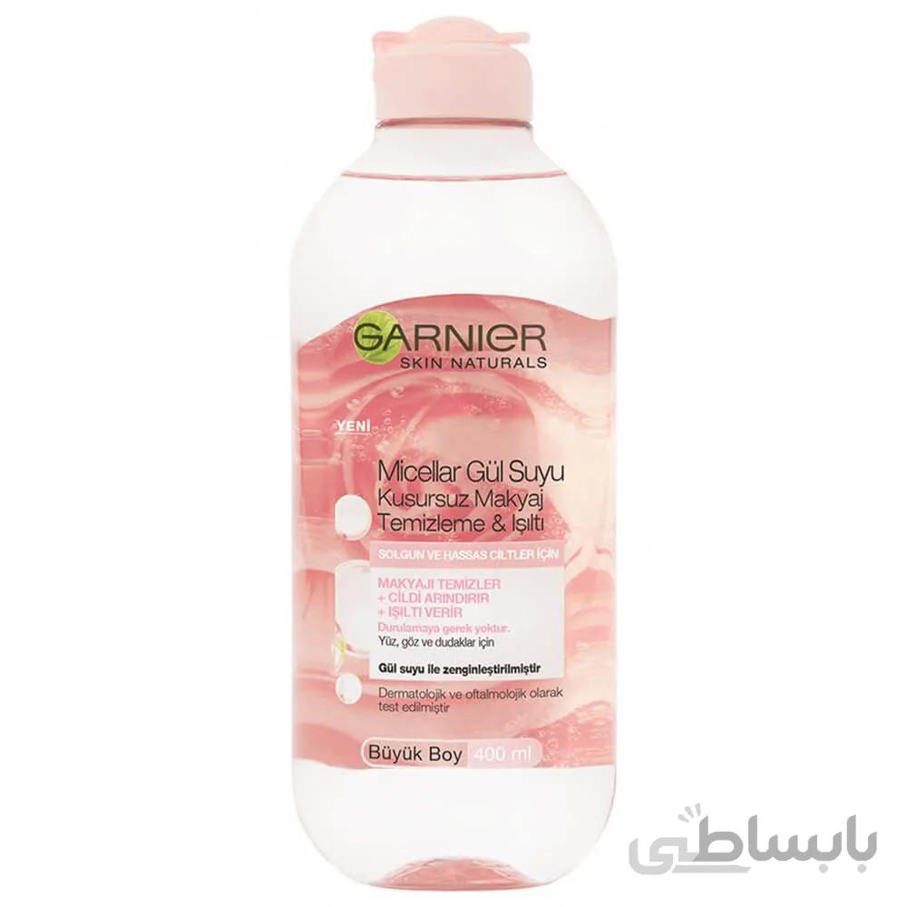 میسلار گل رز گارنیر Garnier برای پوست نرمال حجم 400 میلی