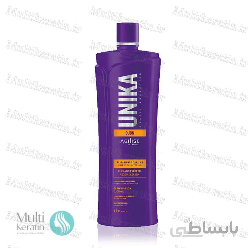 کراتین مو یونیکا اوژون ا agilise unika ojon hair keratin