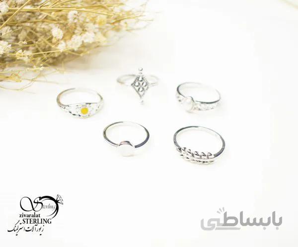 پک انگشتر زنانه کد 5611
