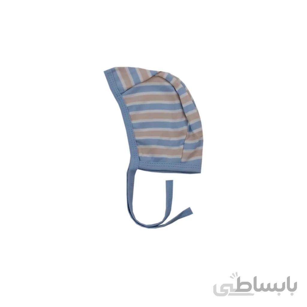 کلاه بندی نوزادی بی بی سان طرح تک شاخ