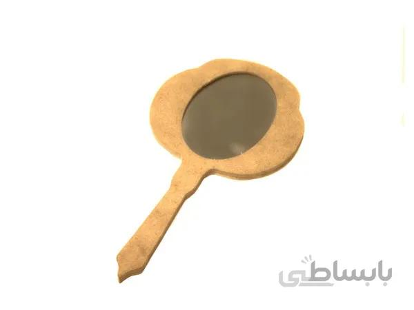 آینه دستی چوبی