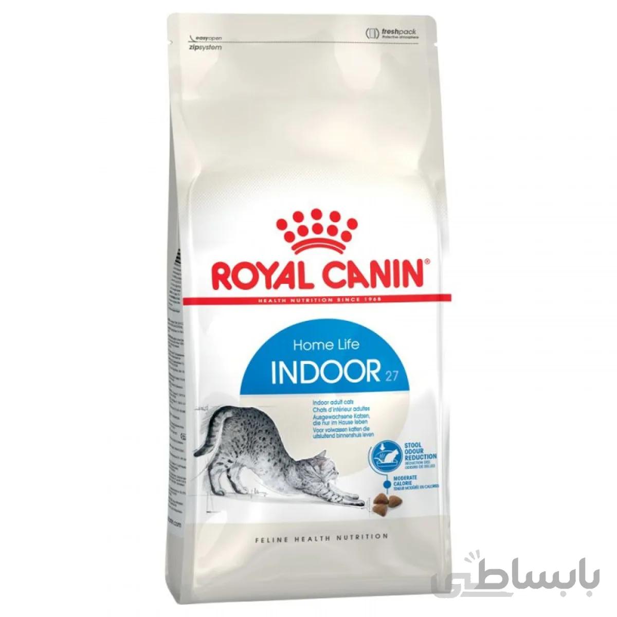 غذای خشک گربه رویال کنین مدل Indoor وزن 4 کیلوگرم ا Royal Canin Indoor