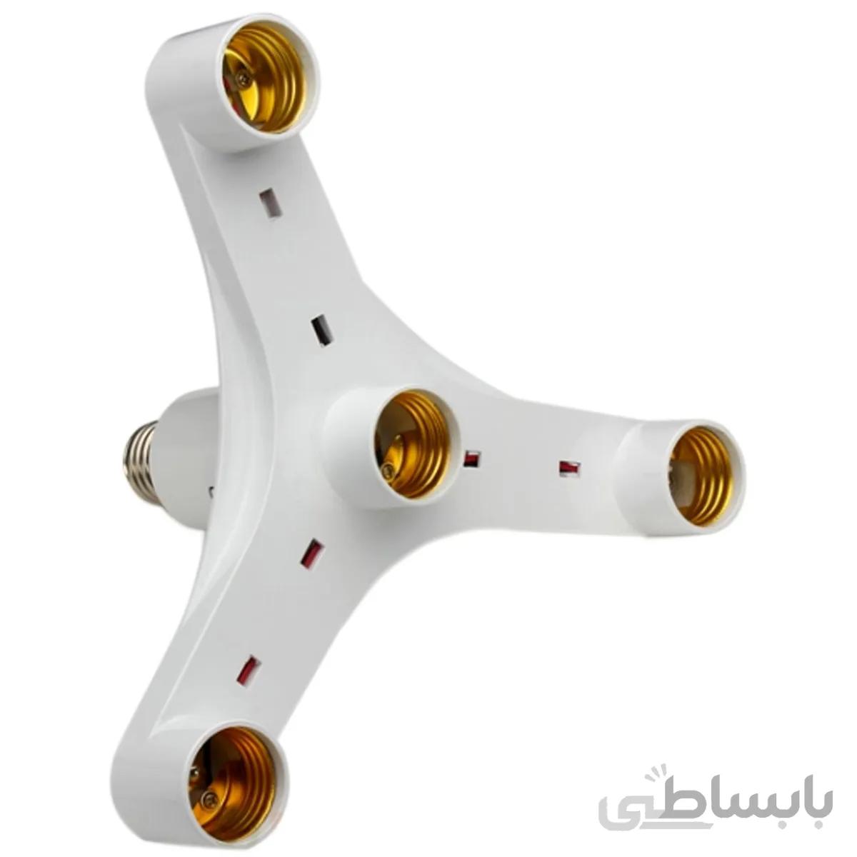 سر پیچ لامپ هامان مدل 4To1