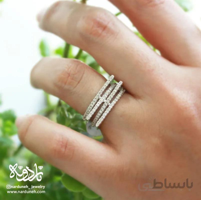 انگشتر زنانه _ 22/ سایز 6 - 8 - 9
