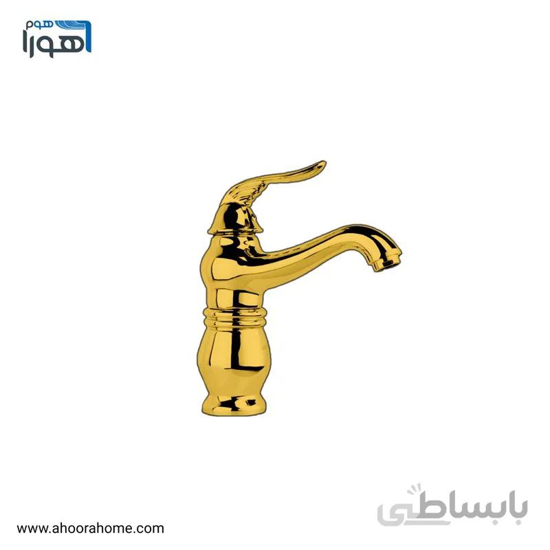 شیر روشویی آریسا طلایی