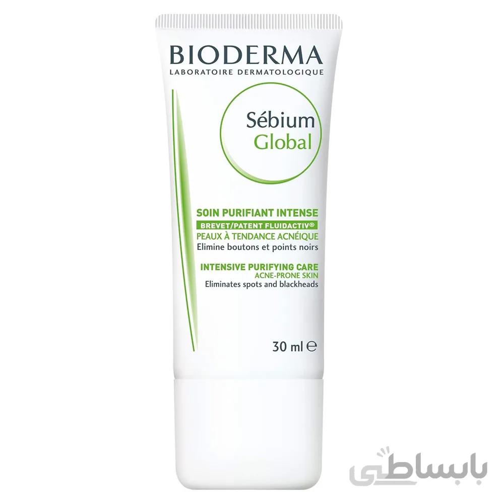 کرم سبیوم گلوبال بایودرما - ضدجوش قوی،ضدالتهاب و آنتی باکتریال ا Bioderma - Sebium global cream