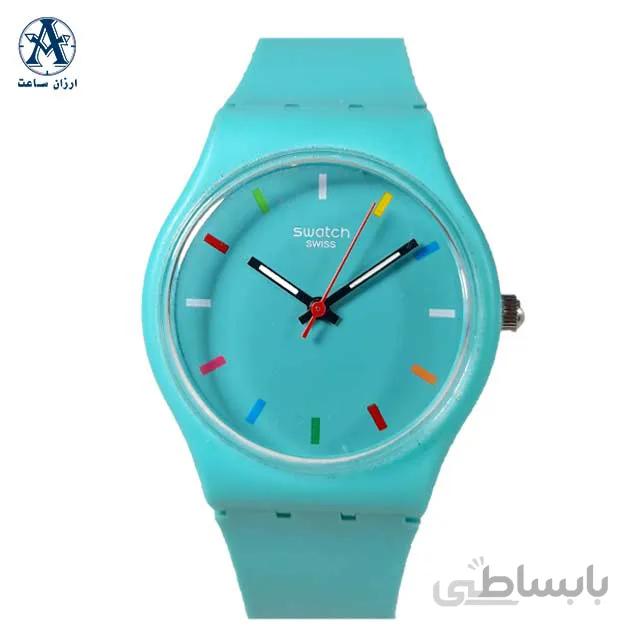 ساعت مچی زنانه سواچ سبز کد 14031