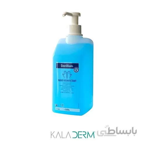 محلول ضدعفونی کننده دست استریلیوم Sterillium ظرفیت ۵۰۰ میلی لیتر
