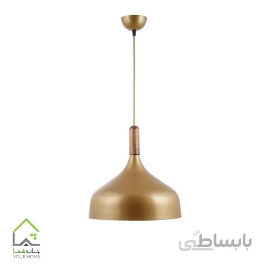 لوستر تک شعله فلزی