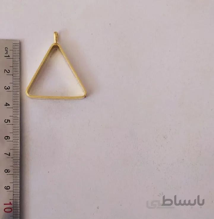 گردنبند برنجی بدون کفه مثلث