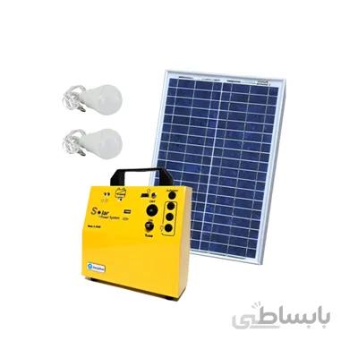 پکیج خورشیدی 20 وات، مناسب روشنایی و شارژ موبایل