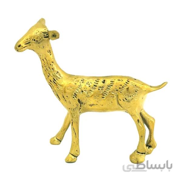 مجسمه برنزی آهو خالدار کد ۱۲۰۵