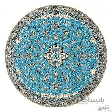 رومیزی گرد ترمه طرح شاه عباسی کد 807