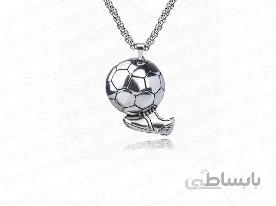 گردنبند طرح توپ فوتبال 12444
