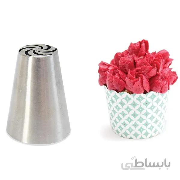 ماسوره خامه زن سه بعدی بهگز مدل گل رز پیچ