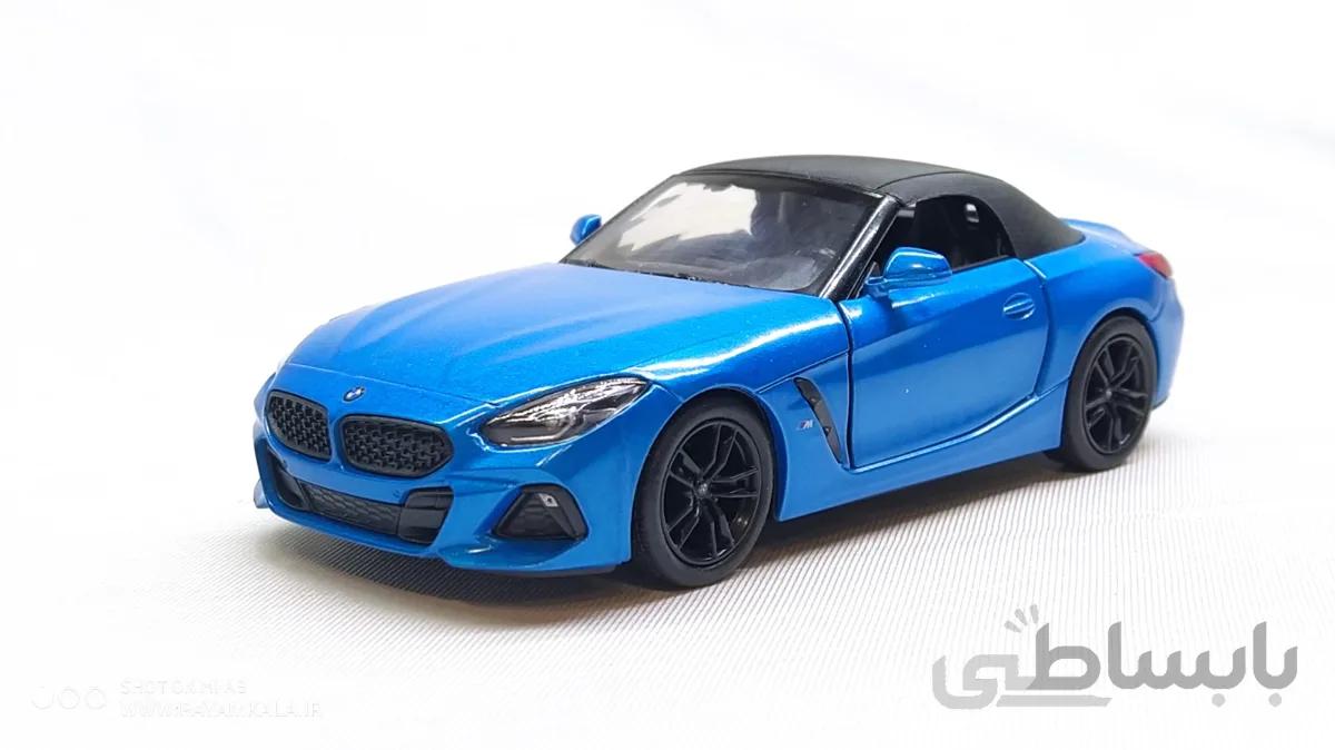 ماشین فلزی ب ام و (BMW Z4 KINSMART) آبی