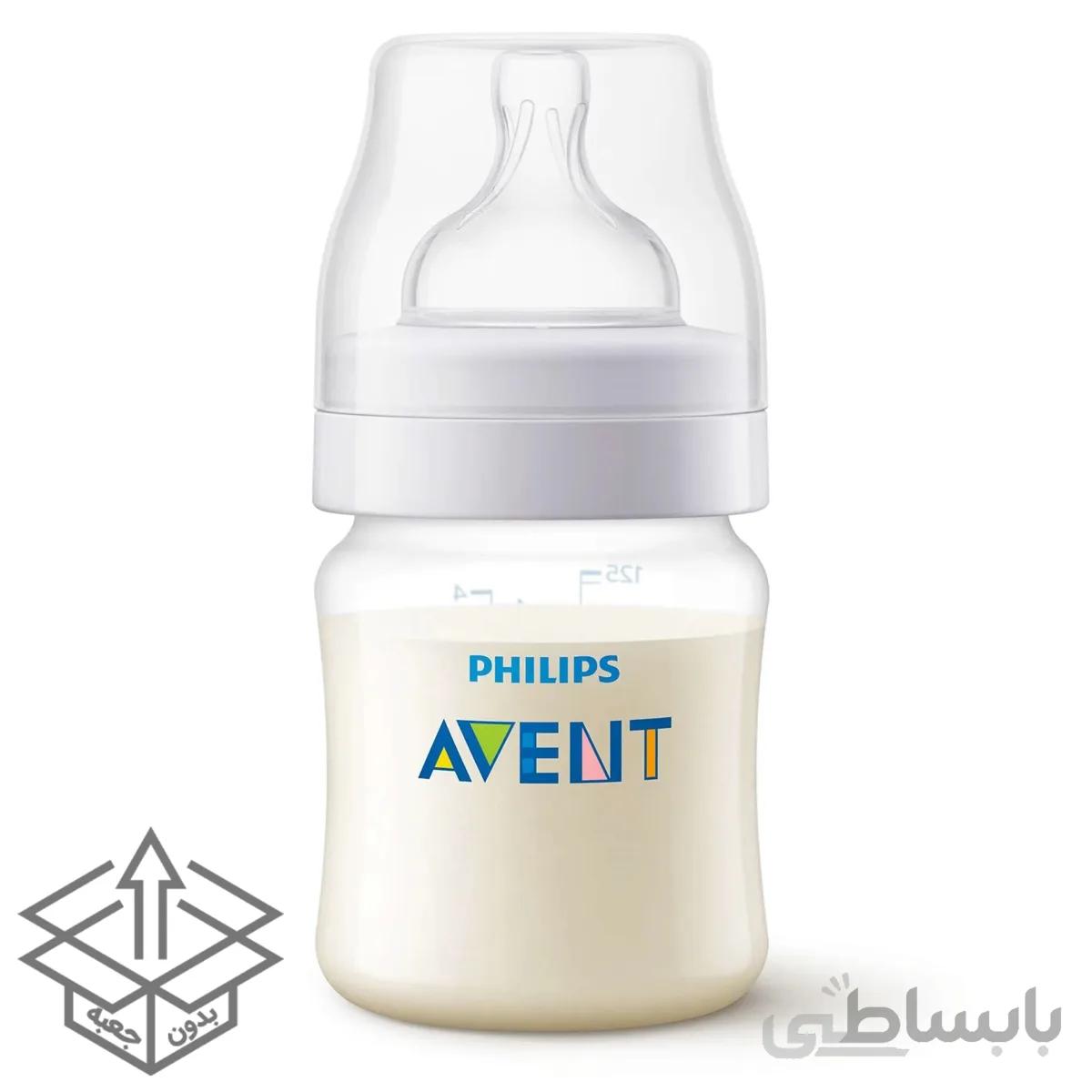 شیشه شیر آنتی کولیک 125 میلیلیتر بدون جعبه فیلیپس اونت