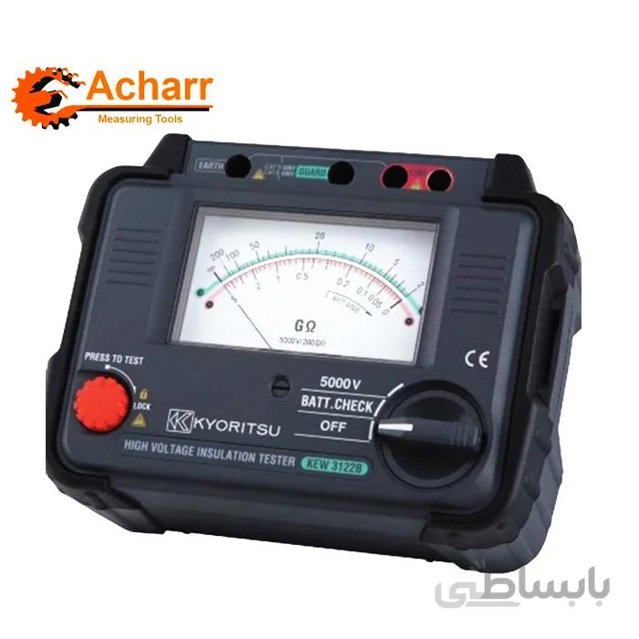 میگر 5 کیلو ولت کیوریتسو مدل KYORITSU 3122B ا INSULATION TESTER 3122B KYORITSU