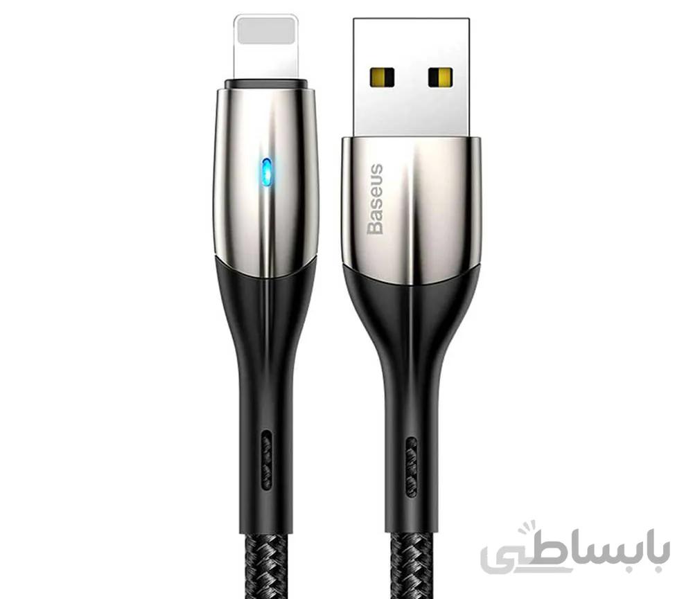 کابل لایتنینگ بیسوس مدل B-01 توان 2.4 آمپر طول 1 متر اورجینال