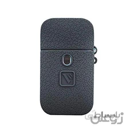 DSC-Mart پوست بافت برای Vaporesso Aurora Play Pod Kit 650mAh محافظ سیلیکونی محافظ مورد آستین لاستیکی پوشش محافظ (سیاه)