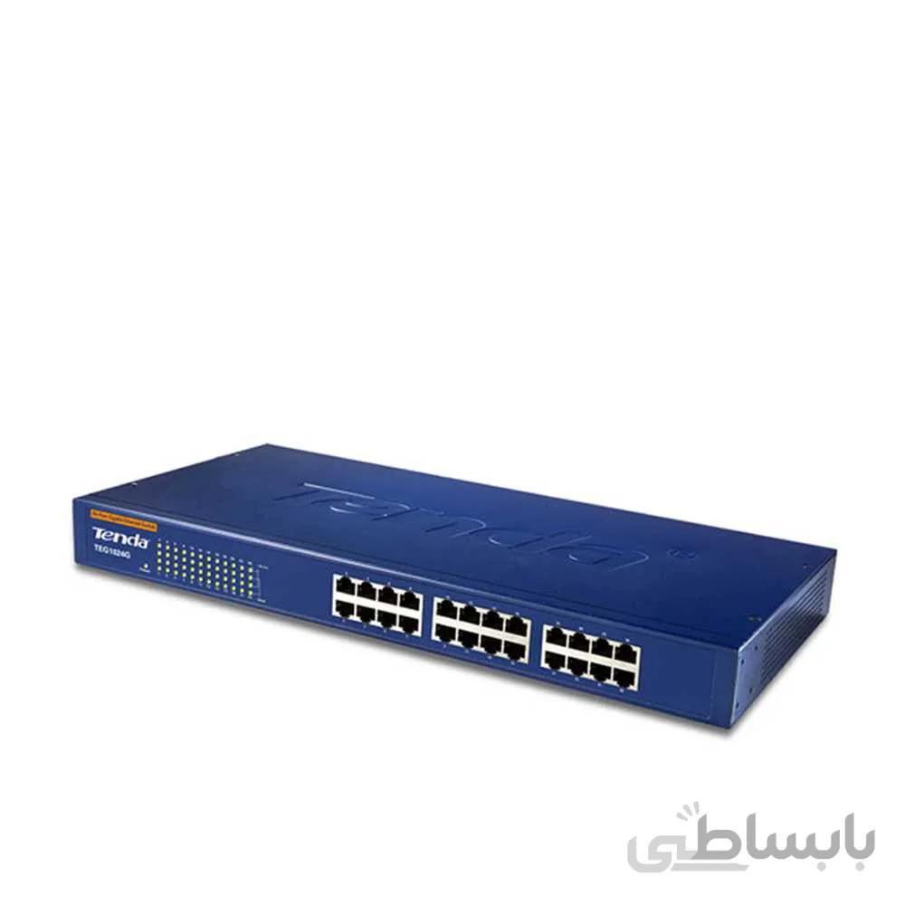 سوئیچ شبکه تندا مدل TEG1024G ا TENDA TEG1024G