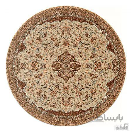 رومیزی گرد ترمه طرح شاه عباسی کد 688