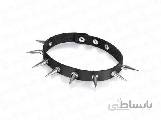 گردنبند چوکر مدل 8 اسپایک 12257