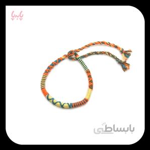 پابند دردراپ ساده نارنجی قهوه ای