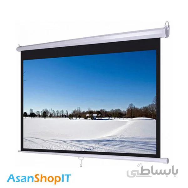پرده نمایش دستی اسکوپ 300×Wall 1:1 fiber glass 300 ا Scope Manual Projector Screen 300×300