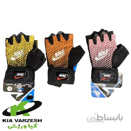 دستکش نایکی مچ دار بدنسازی - مشخصات، قیمت و خرید ا nike bodybuilding gloves